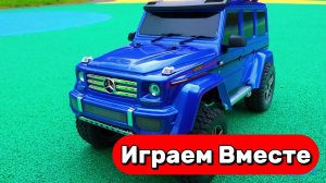 МУЛЬТИКИ ПРО МАШИНКИ ДЛЯ ДЕТЕЙ 🚗 ИГРАЕМ В ИГРУШЕЧНЫЙ ВНЕДОРОЖНИК 🚗