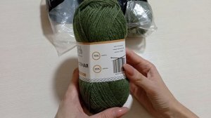 Небольшая распаковка пряжи