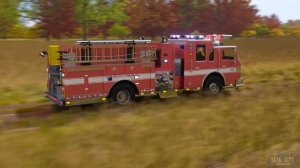 Мультфильмы для детей. Как Пожарные машины и Пожарный Вертолет тушат пожары  Герои нашего города.