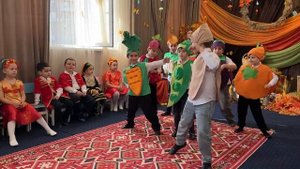 Танец овощей подготовительная группа