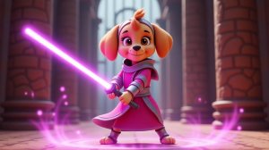 Щенячий патруль, Скай, Маршал, Эверест, Гончик, Крепышь и Роки стали Джедаями. Для детей!