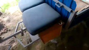 Самодельный Прицеп для мотоблока и мини трактора. Самосвал.