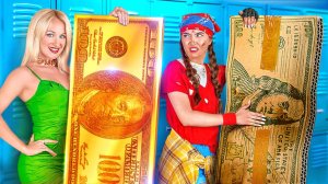 🎨 Арт-челлендж: Богатые vs Бедные 💰 Кто нарисует лучше? | 123 GO!