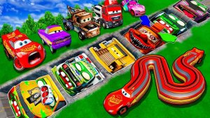 Машинки летают и прыгают! Развивающие мультики Машины помощники. Мультфильмы про машинки