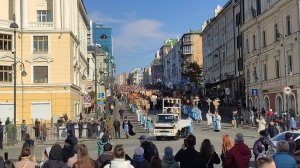 Крестный ход, фрагмент, 4 ноября 2025. Владивосток