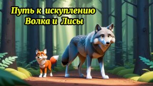 Сказки для детей | Путь к искуплению Волка и Лисы | Сказки | Аудиосказки | Детские сказки на ночь