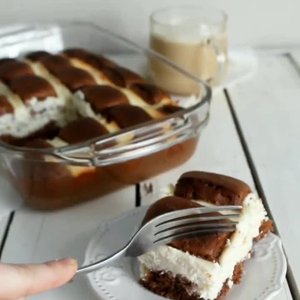 🥮 Шоколадно-творожный пирог