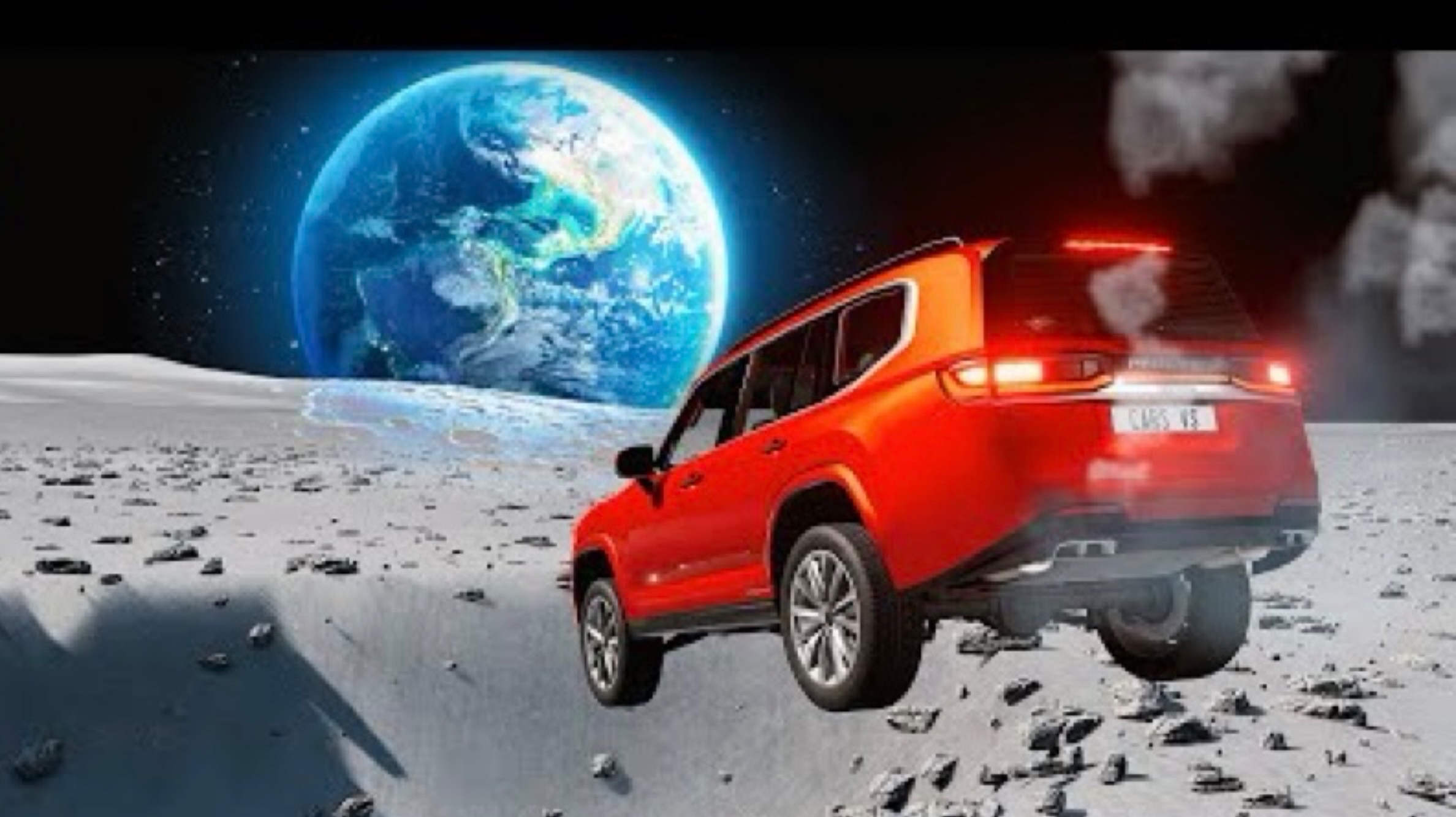 Без гравитации на луне в BeamNG Drive смотреть онлайн