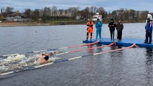 Зимнее плавание: Чемпионат и Кубок Псковской области «Ледяной заплыв».