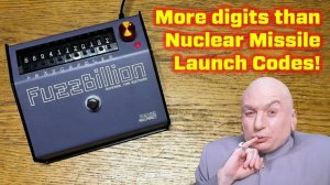 Teaching Machines FuzzBillion Distortion Pedal: One Hundred Billion ... Combinations