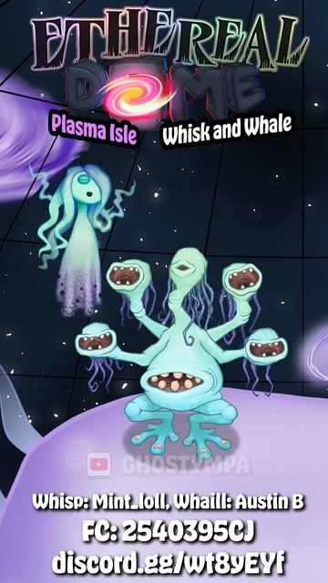 Плакса и Шёпа – Эфирный Купол (My Singing Monsters, Мои Поющие Монстры, Msm, Мсм)