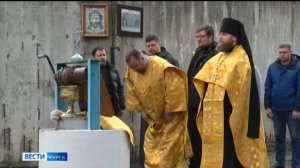 Накануне Дня народного единства в Курске состоялся молебен у колодца прп.Феодосия Печерского