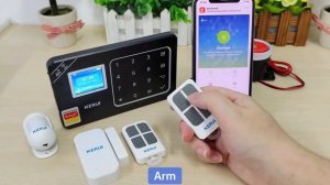 Охранная сигнализация  KERUI W184 4G WiFi