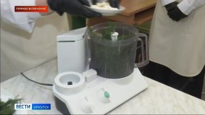 Прямое включение школьницы из села Урик выращивают зелень и перерабатывают ее в приправу