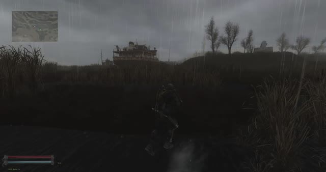 17 S.T.A.L.K.E.R-Lost World Troops of Doom - затон -  уничтожить бандитов