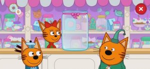 Три Кота Мультфильм Игра в карамельки.