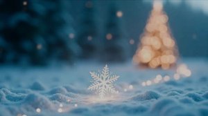 Снежинка спешит на Елку