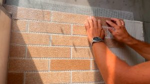 Обзор фасадной системы АМК | Как отделать балкон под кирпич