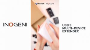 Распаковка удлинителя USB сигналов U-BRIDGE 3 от INOGENI