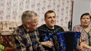 Песня военных лет/ В Землянке/ Елуслановы Алексей Михайлович и Валентина Петровна/ Андрей Чешуин