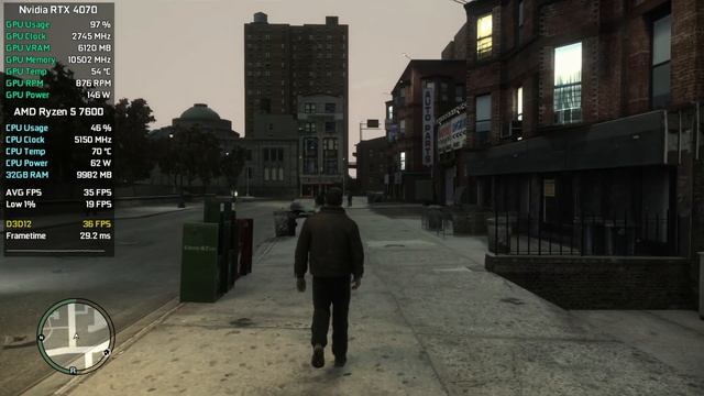 GTA 4 - Path Tracing RTX Remix Mod - OFF vs ON