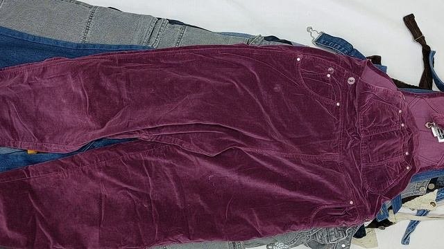 Комбинезоны джинсовые  секонд оптом 2 пак