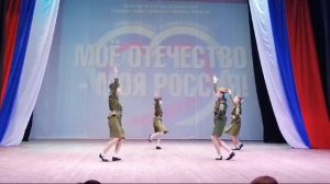 Образцовый самодеятельный коллектив Алтайского края ансамбль танца "Арабески"- "За Россию-матушку!"