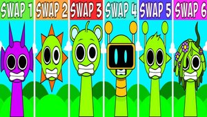 INCREDIBOX SPRUNKI: ВСЕ ПЕРСОНАЖИ ИЗ ФАЗЫ 1 — ОБМЕНЁННЫЕ ВЕРСИИ! 👥🔄🌈