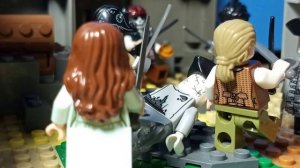 Лего анимация. Салазар и Джек Воробей.