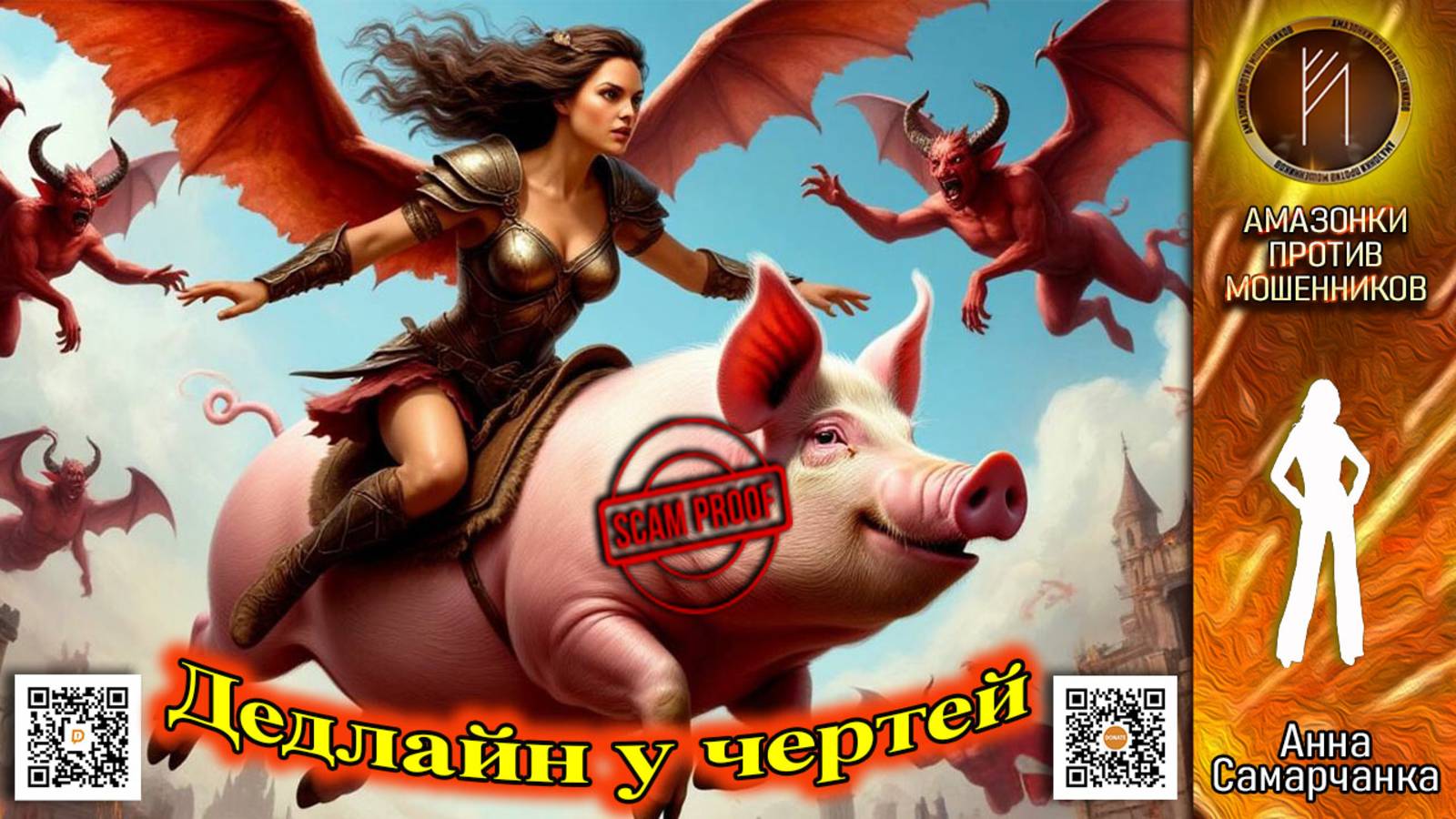 АННА САМАРЧАНКА. Без шума и пыли выводим из спокойного состояния. Телефонное мошенничество