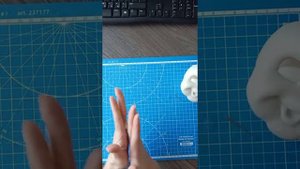 м.к "Снеговик" в чулочной технике