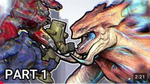 Бродяга, багровый тайфун и чёрный альфа vs Мега Кайдзю часть 1 (перезалив с Ютуба)