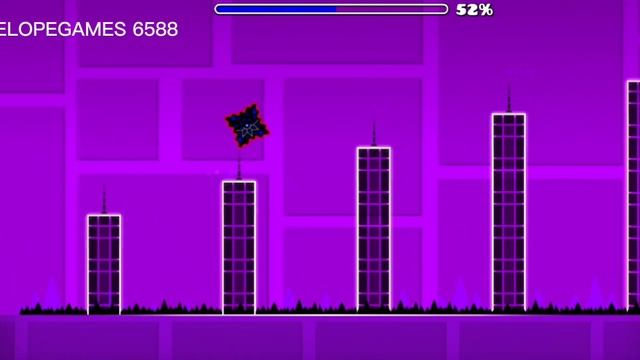 Прохождение Stereo Madness в Geometry Dash