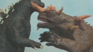 Годзилла против Багана. Анимация