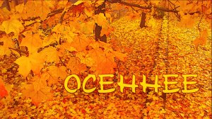 ОСЕННЕЕ