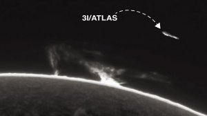 3I/ATLAS вспыхивает ярче, пока Солнце переживает самый мощный всплеск за последние десятилетия.