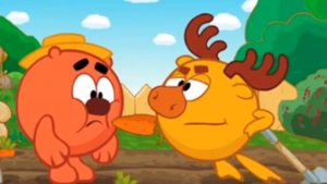 Смешарики. Кулинария. Мультфильм игра