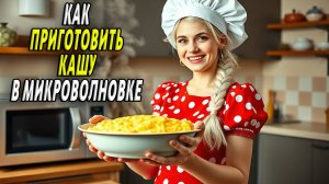 Как приготовить кашу в микроволновке