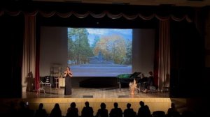 С. Есенин "Мы теперь уходим понемногу..." (Читает Натали Силаева, рояль: Анастасия Козуб)