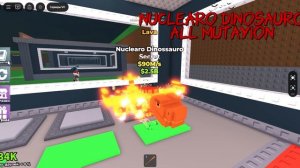Nuclearo Dinosauro All mutation