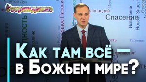 Мир земной и мир Божий | Возрождение