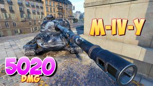 M-IV-Y - 5 Фрагов 5K Урона • Постепенный! • Мир Танков