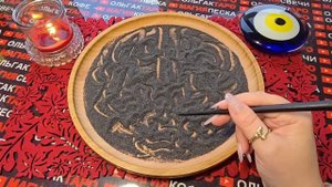 Гадание на песке: суперлуние✨ скрытое😱 откроется💯 на черном песке