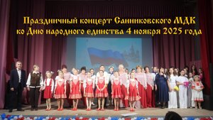Праздничный концерт в Санниковском ДК ко Дню народного единства