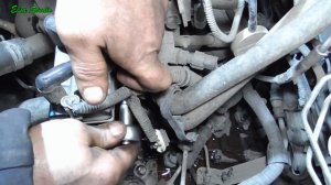 Замена термостата Geely MK