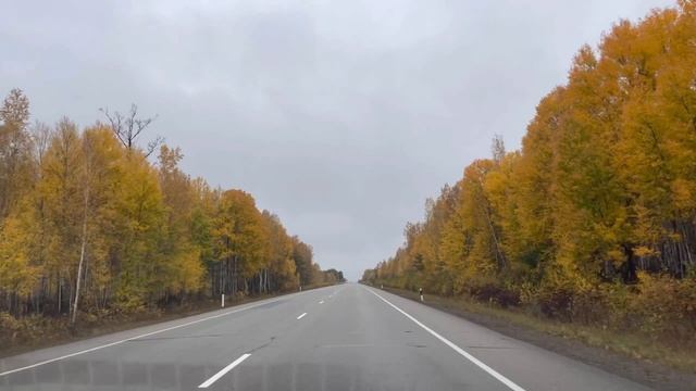 Амурские дороги осенью