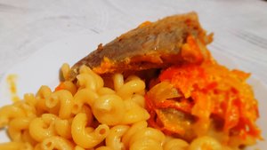 Минтай в овощной шубке