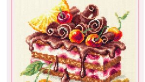 Отшив проект от Чудесной иглы "Вишнёвый торт" 8