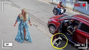 75 Невероятных Моментов, Снятых на Камеры Наблюдения.