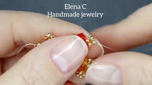 Яркий и Элегантный Браслет из бисера и бусин своими руками Elena C - Украшения ручной работы